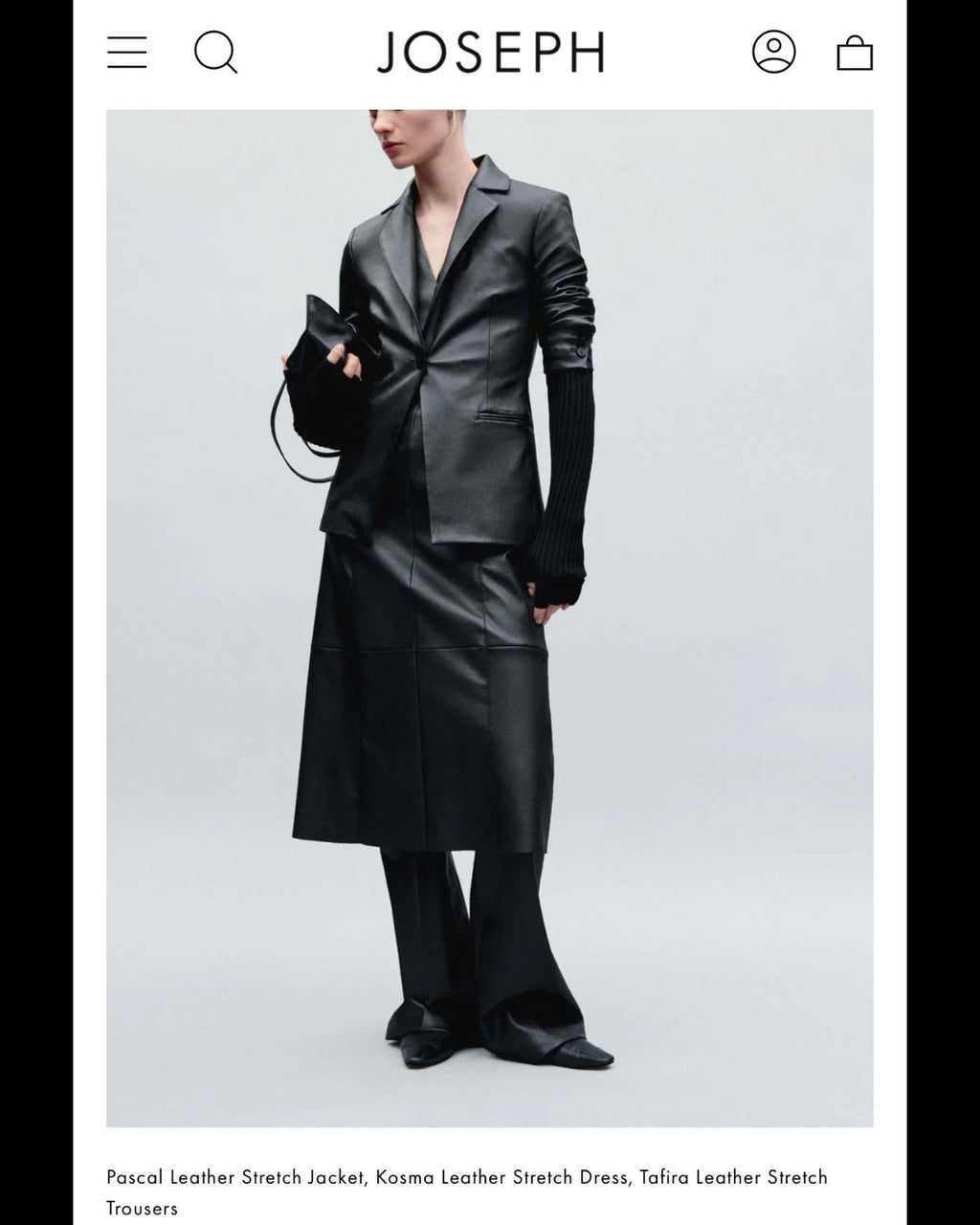 JOSEPH (genuine leather) - S