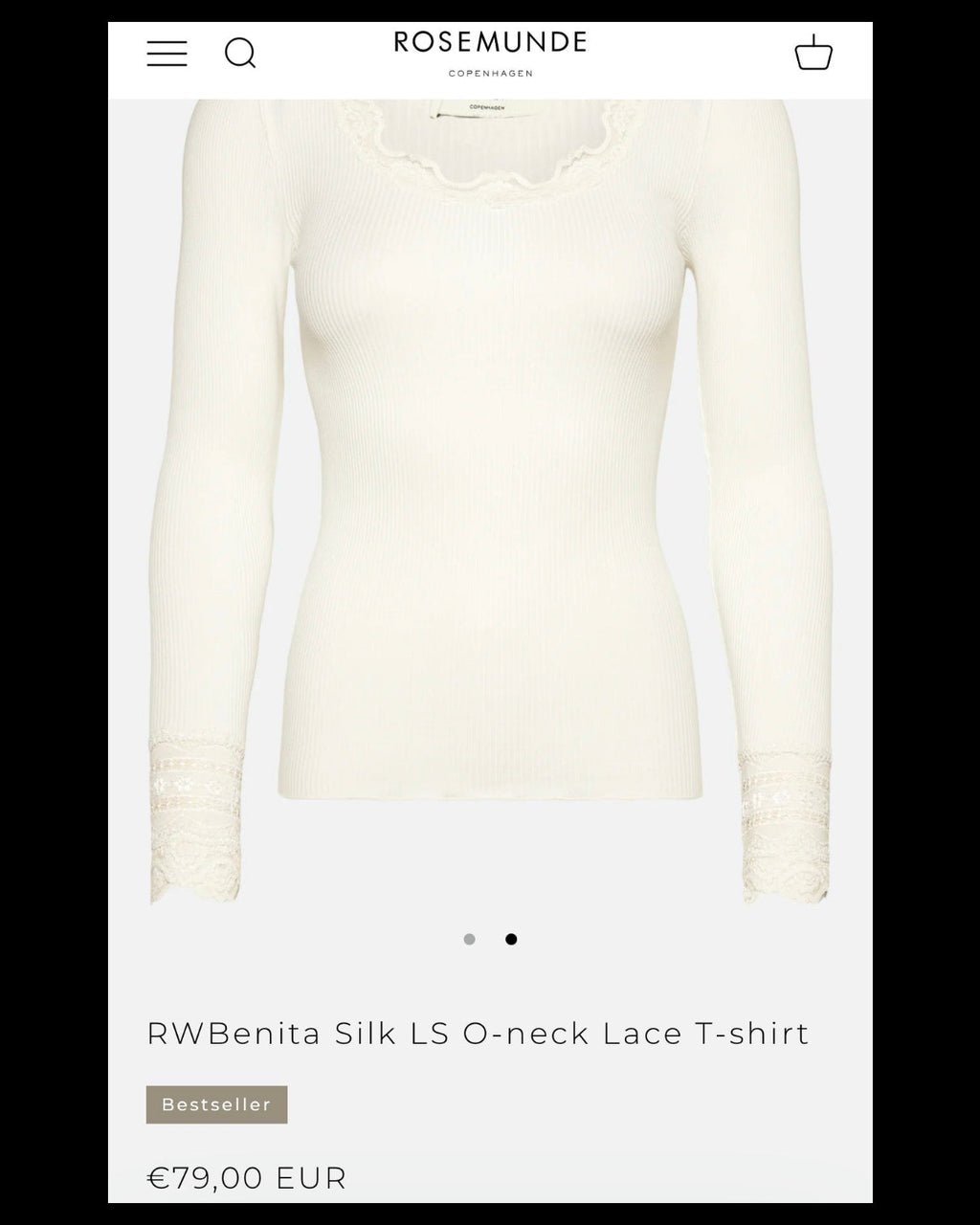 ROSEMUNDE (silk & cotton)/ NEW - L