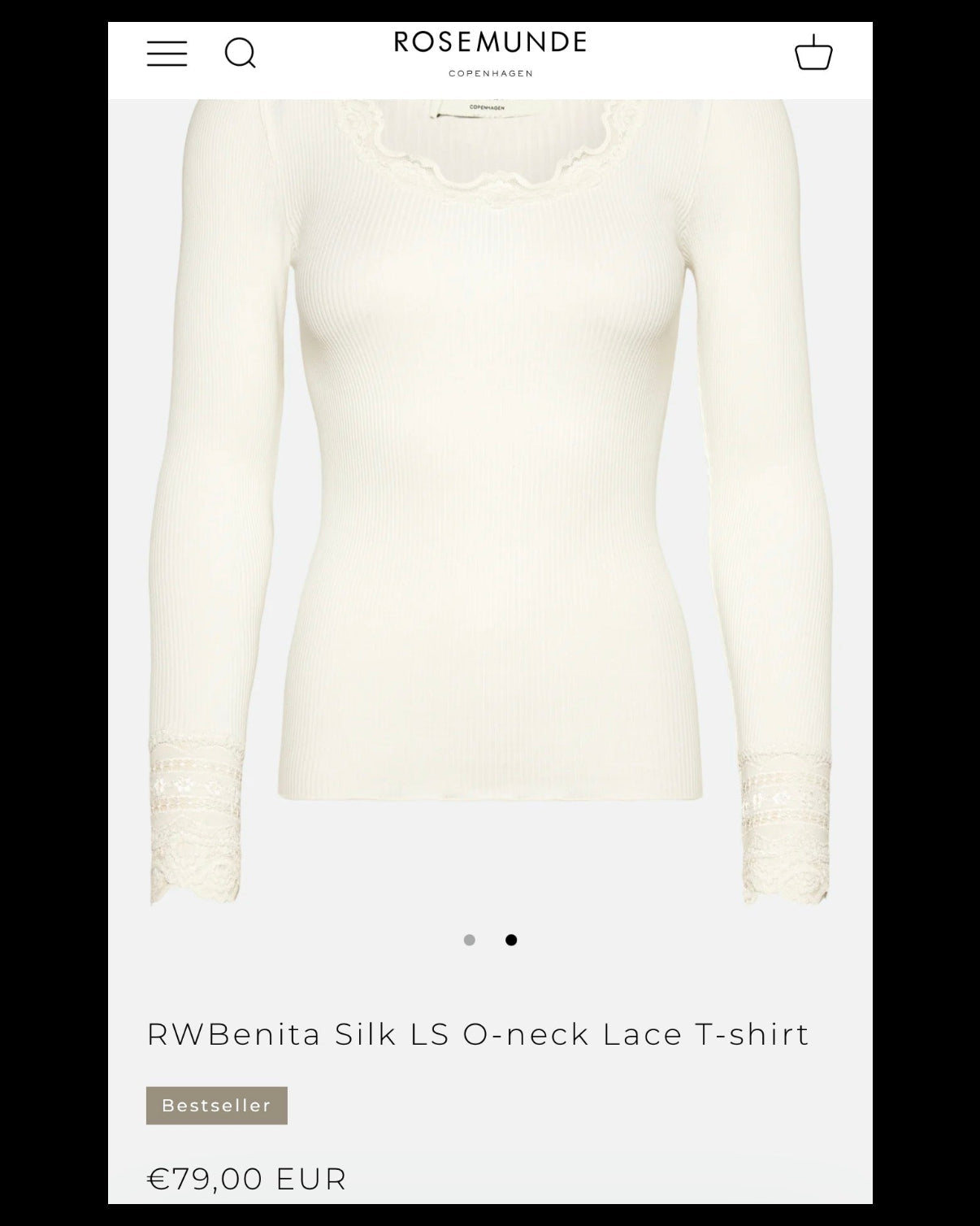 ROSEMUNDE (silk & cotton)/ NEW - L