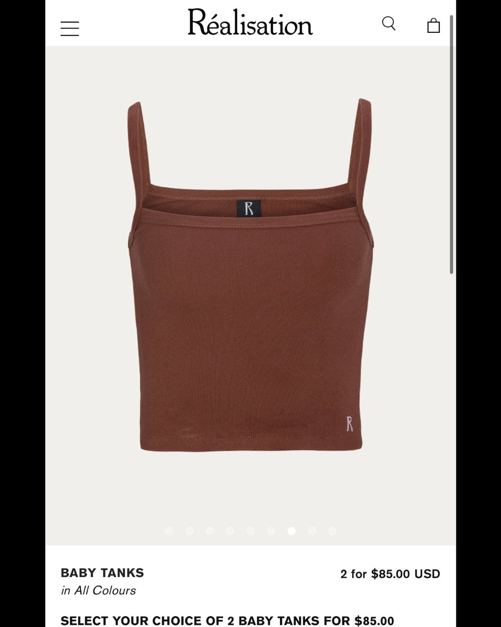 Réalisation Par (cotton)/ NEW - S