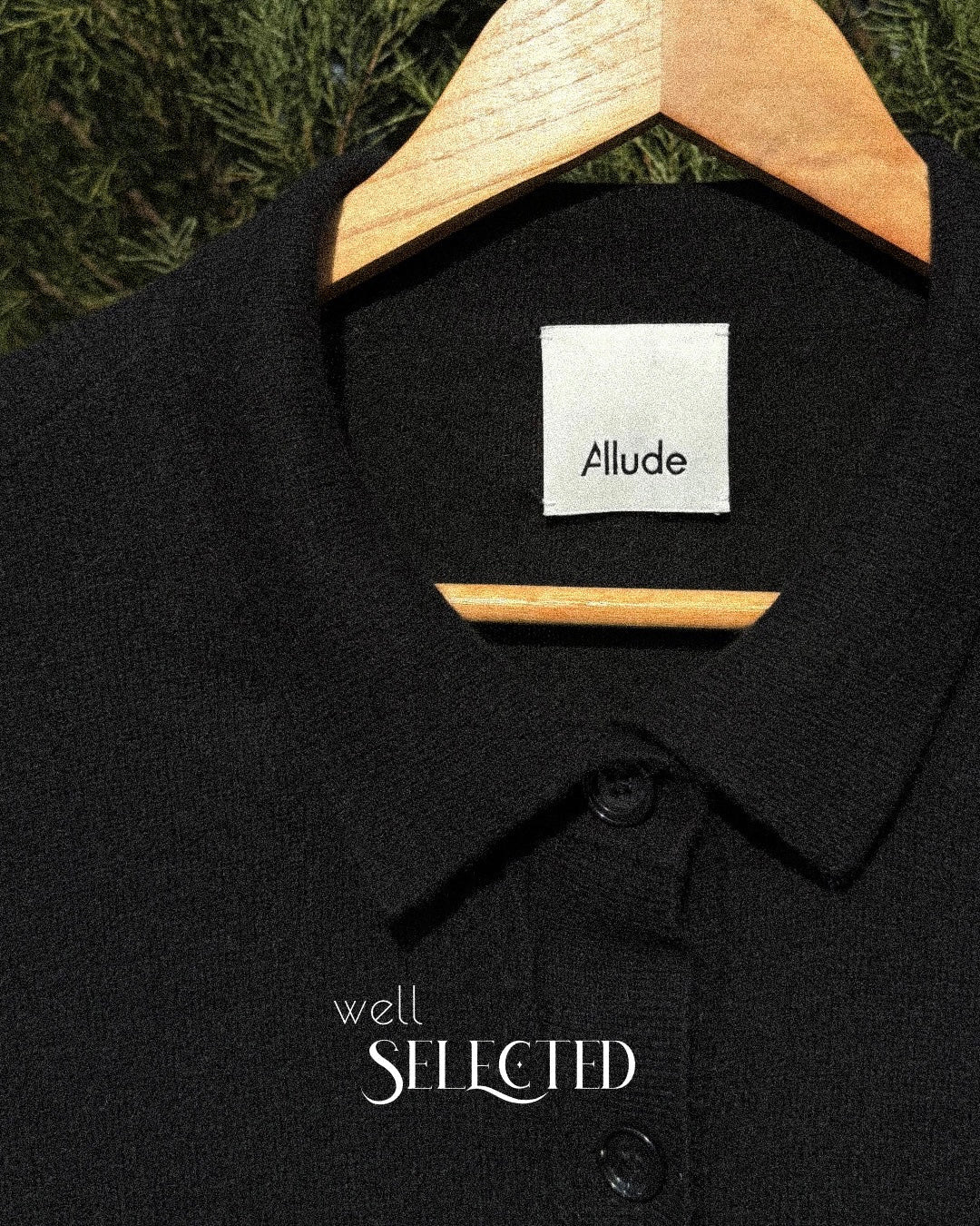 ALLUDE (wool & cashmere) - L