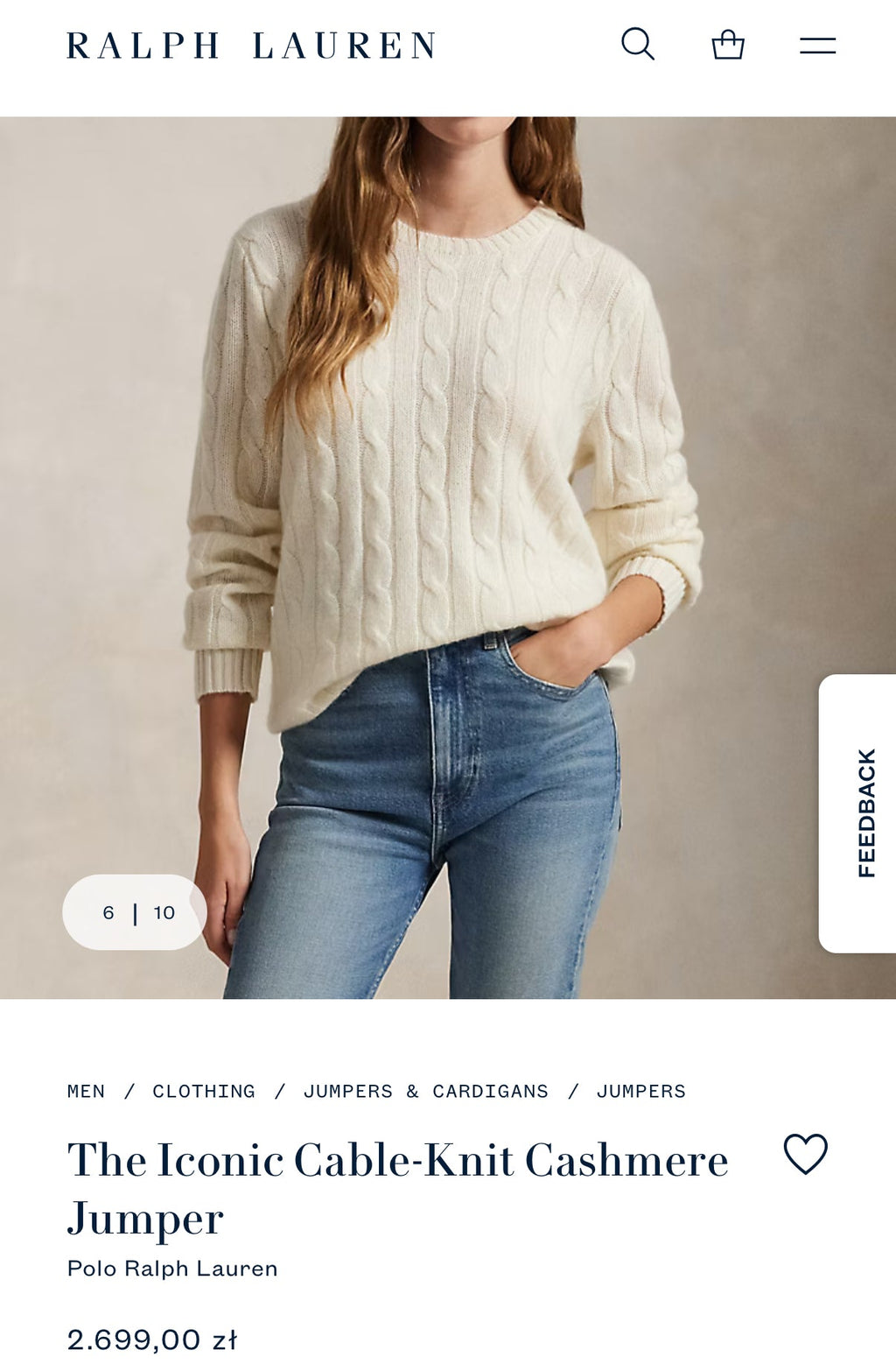 Ralph Lauren (Kaschmir) - L