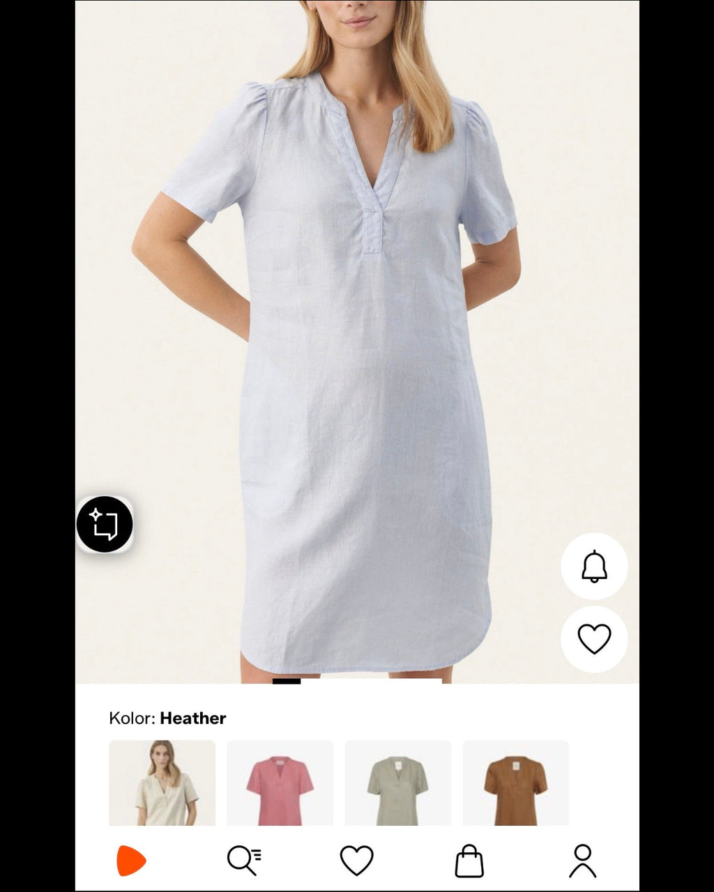 Part Two (linen) - XS/S