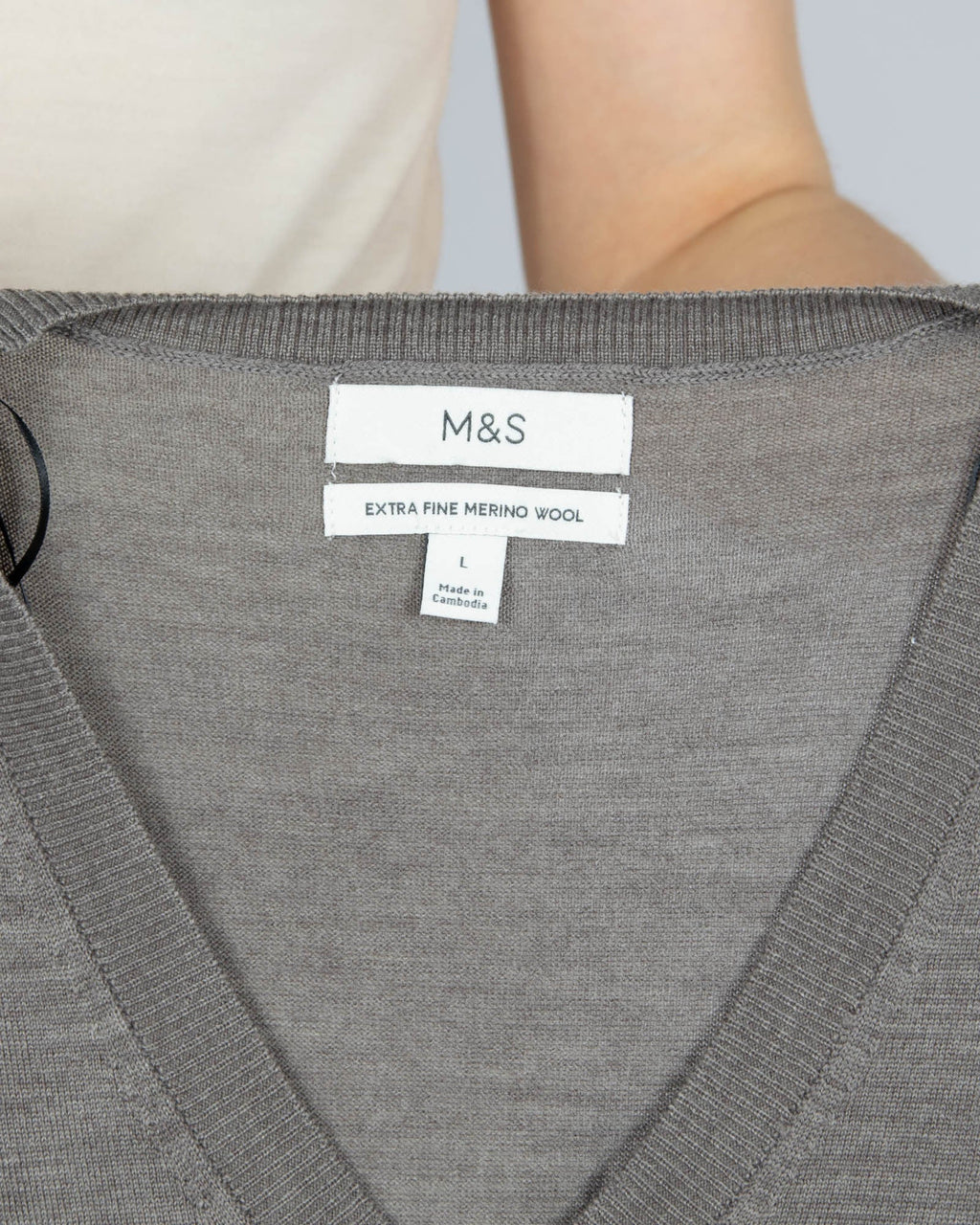 M&S (extrafeine Merinowolle) - L
