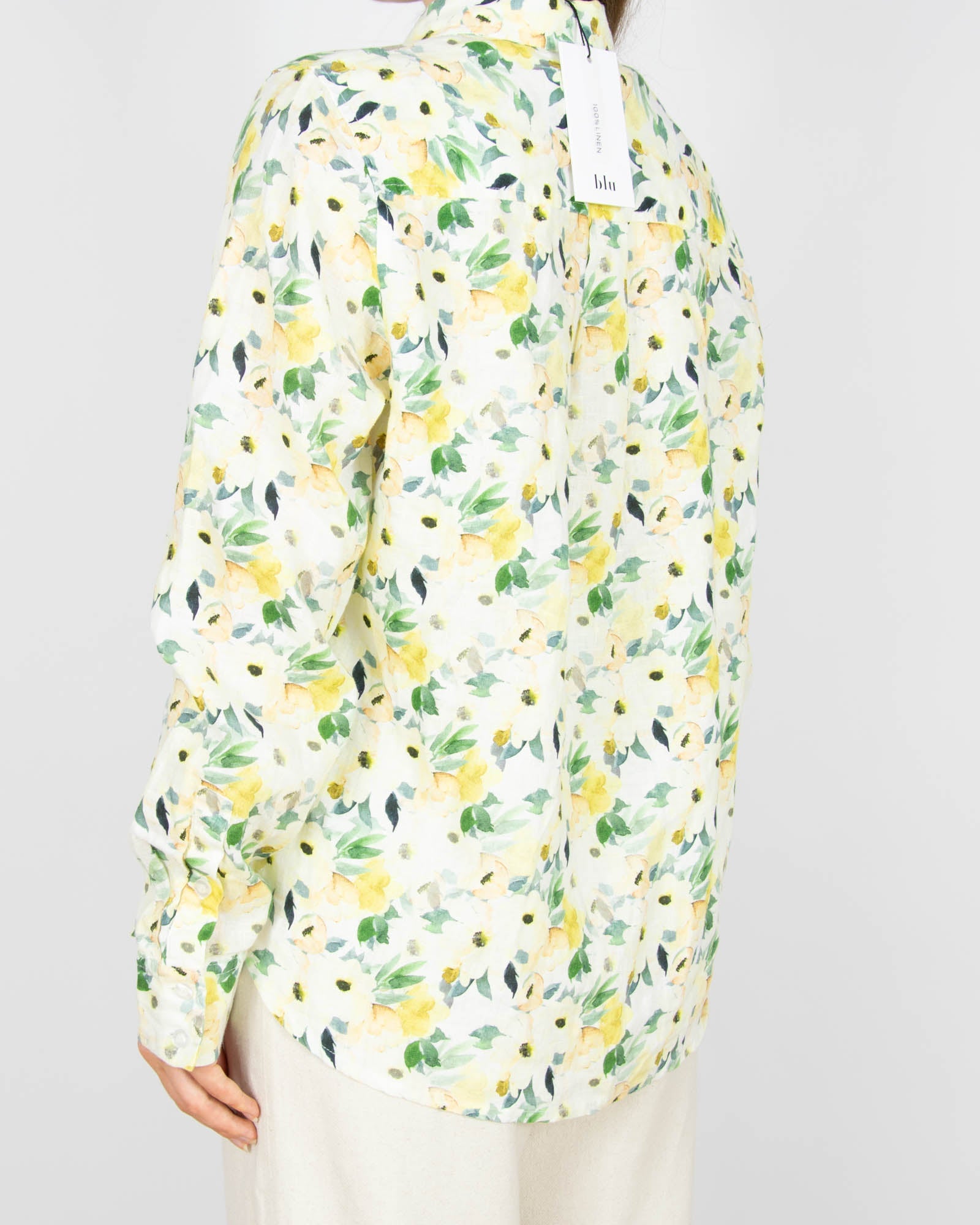 Blu (linen)/ NEW - M
