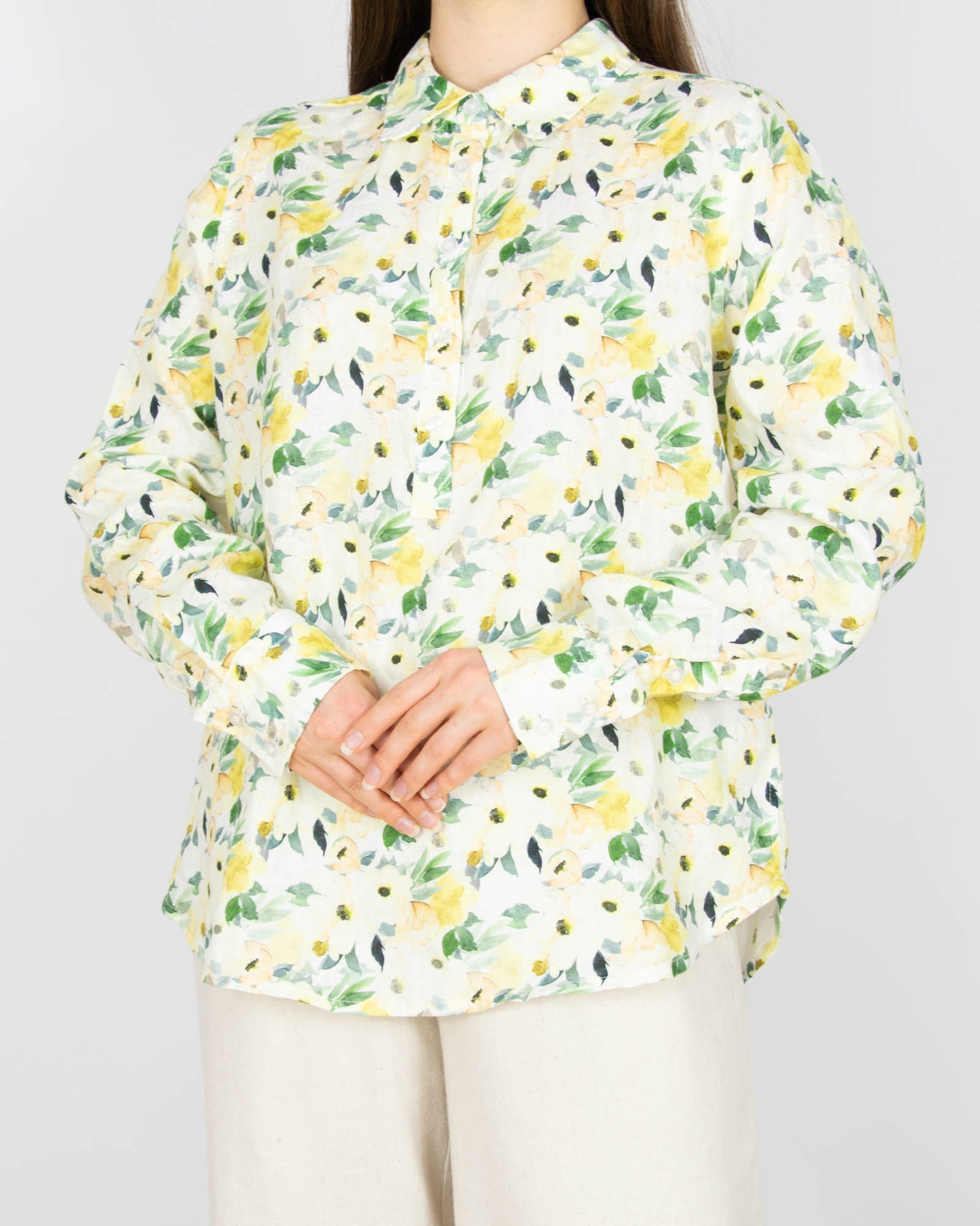 Blu (linen)/ NEW - M