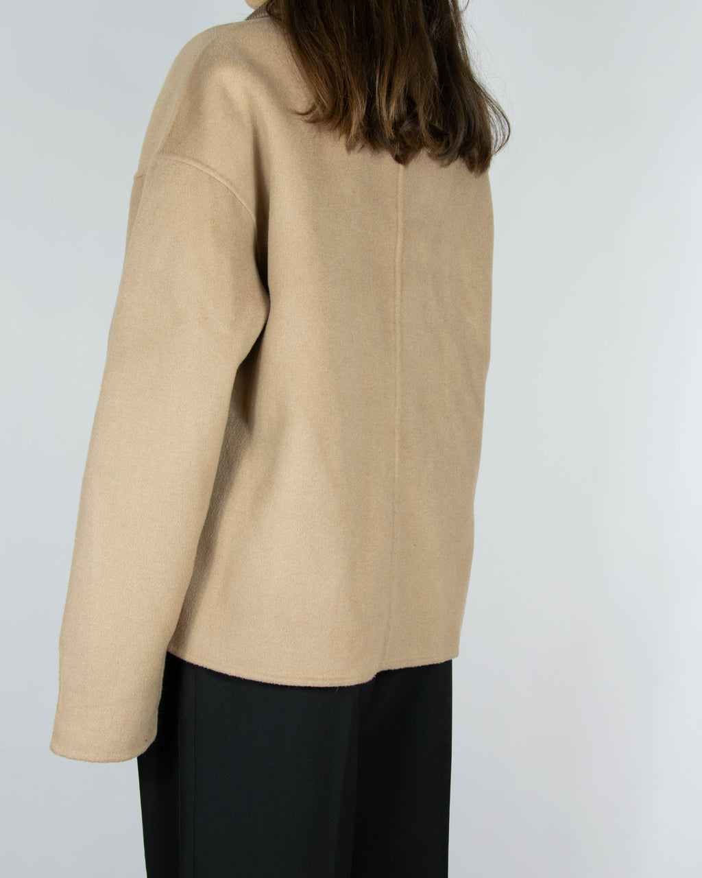 Beige wool jacket by premium brand IVO NIKKOLO.