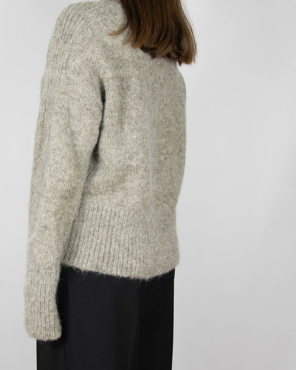 Beige wool and alpaca sweater by H&M Premium