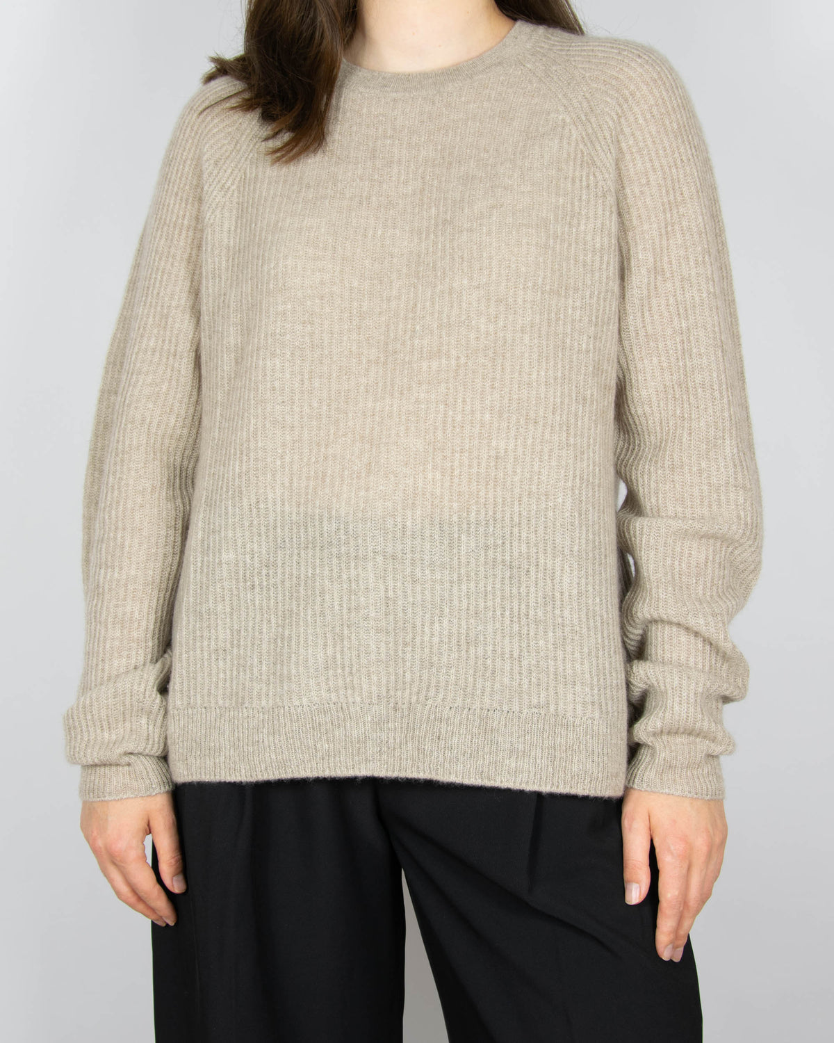 Beige cashmere sweater by FTC Cashmere