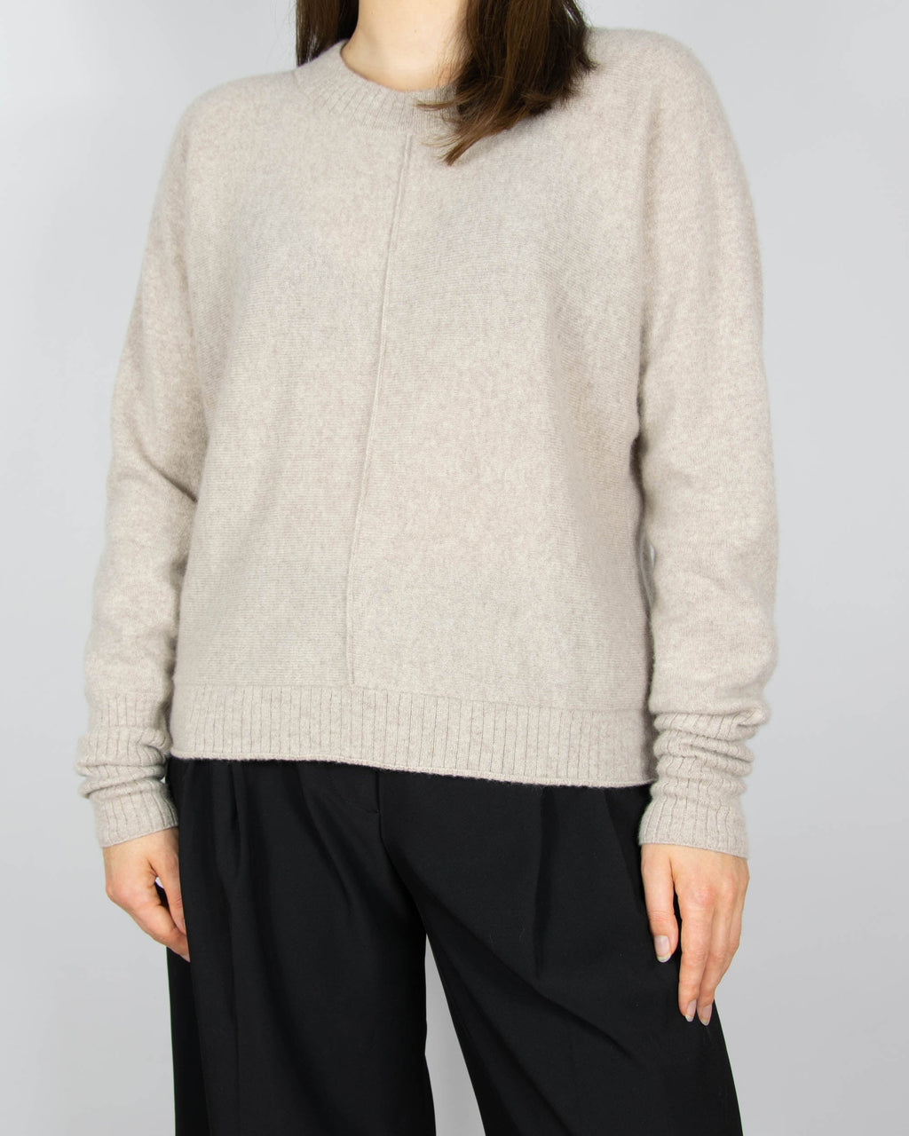 Beige cashmere sweater by Joie