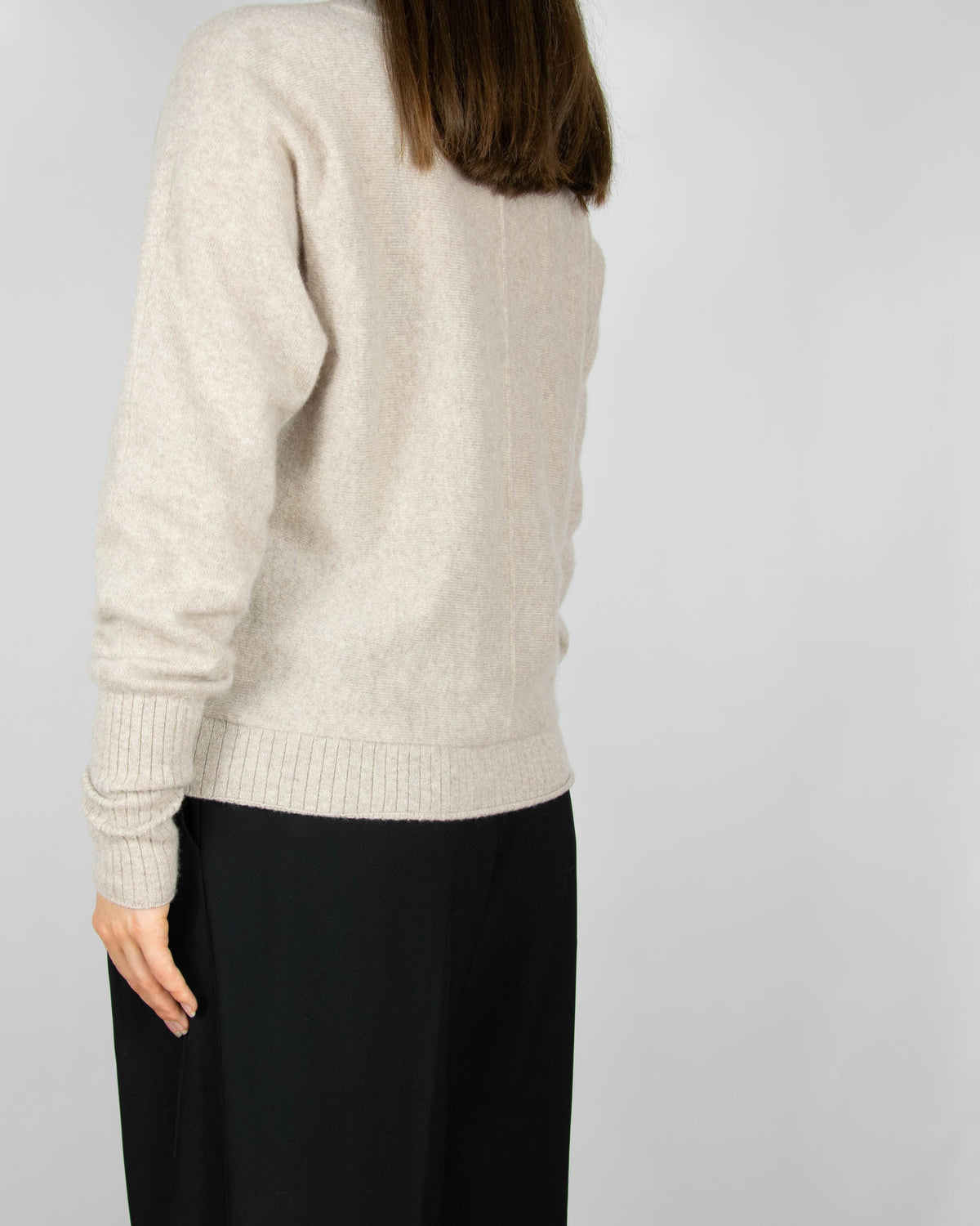 Beige cashmere sweater by Joie