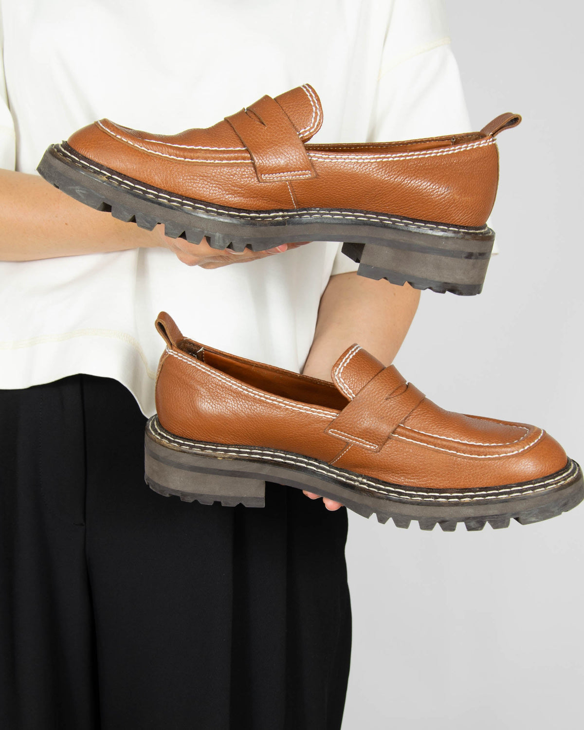 Leather loafers by Billi Bi Copenhagen
