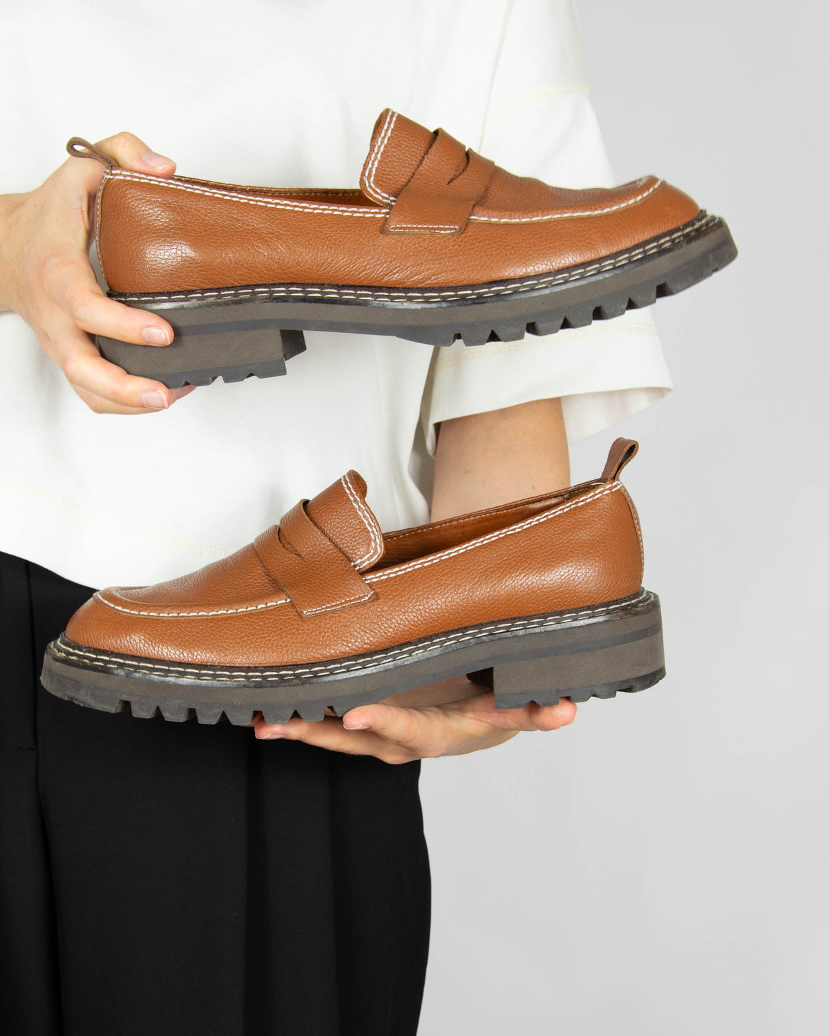 Leather loafers by Billi Bi Copenhagen