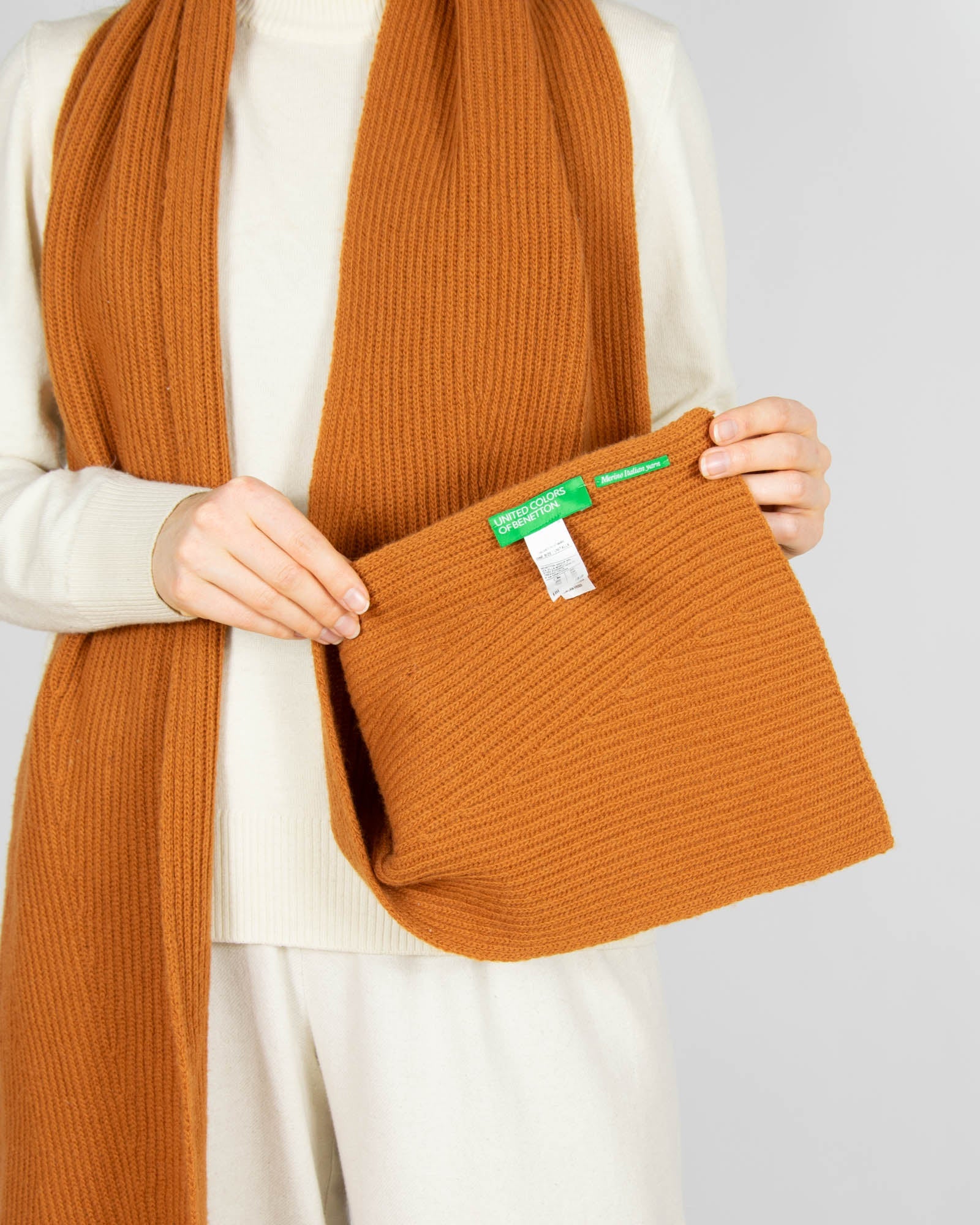 UNITED COLORS OF BENETTON (merino wool) - scarf