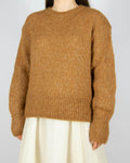 Brown alpaca and wool sweater by H&M Premium Selection