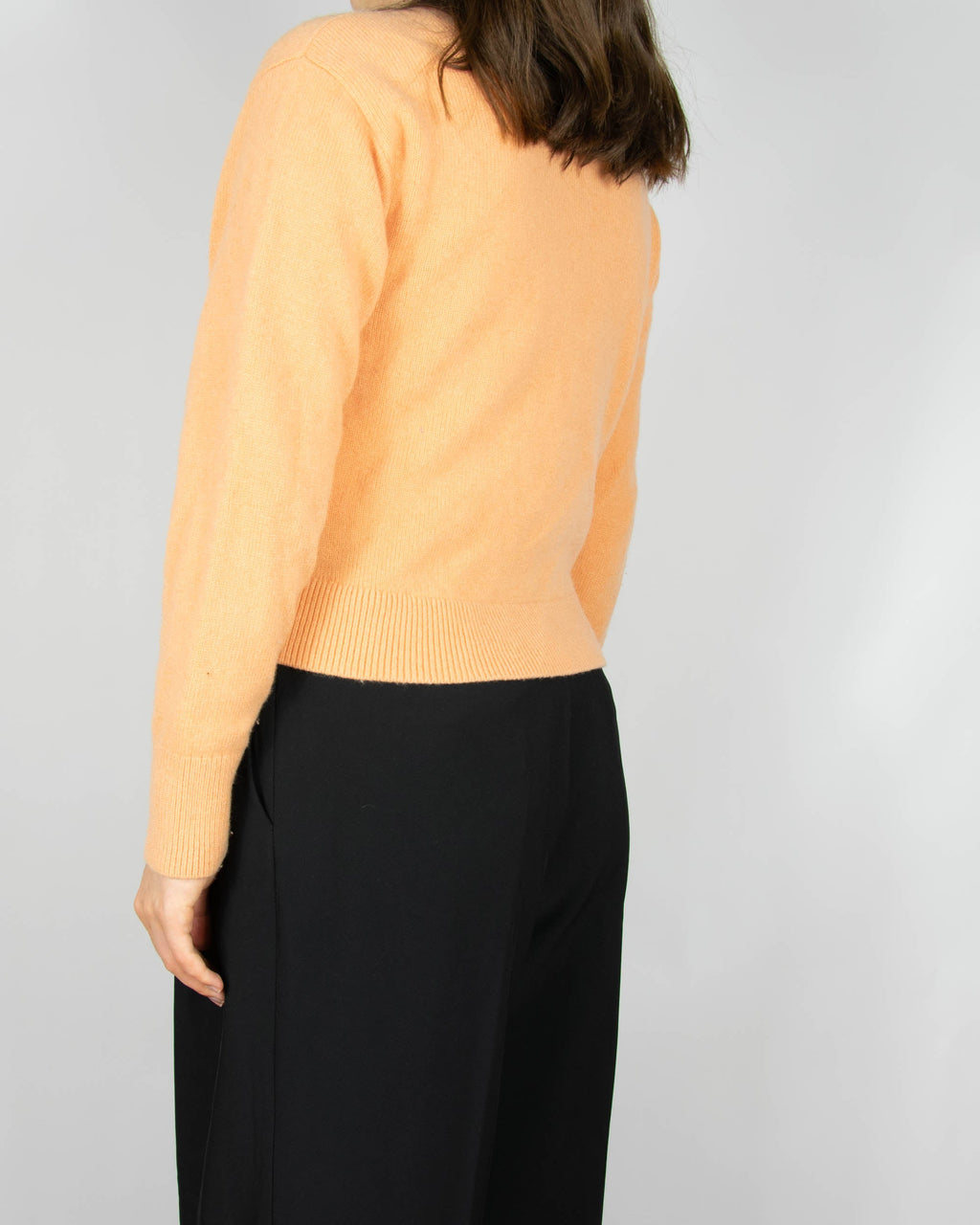 Peach merino wool cardigan by & Other Stories