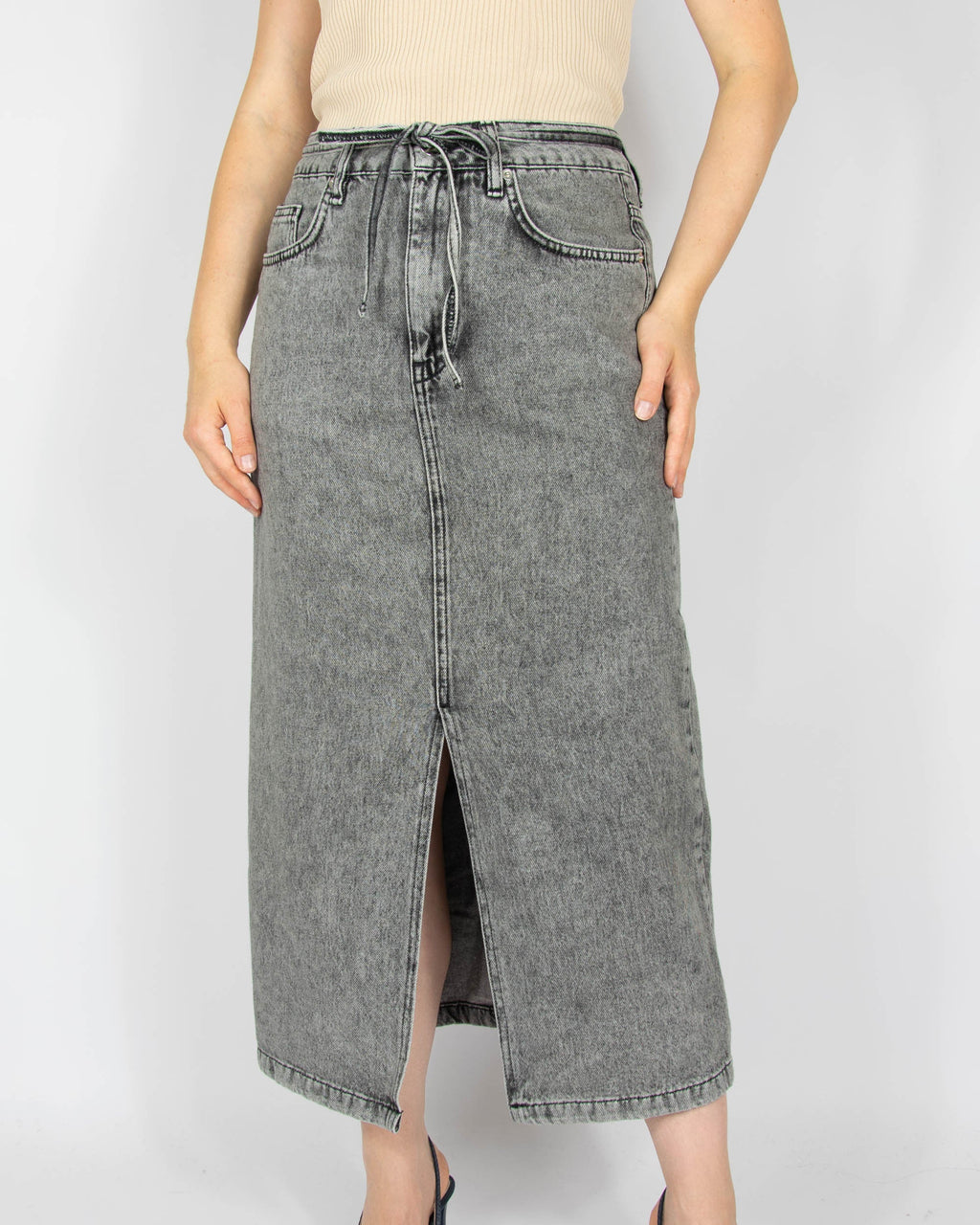 Grey denim skirt by DAY Birger et Mikkelsen