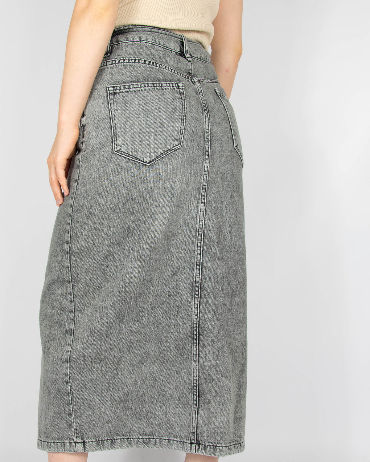 Grey denim skirt by DAY Birger et Mikkelsen