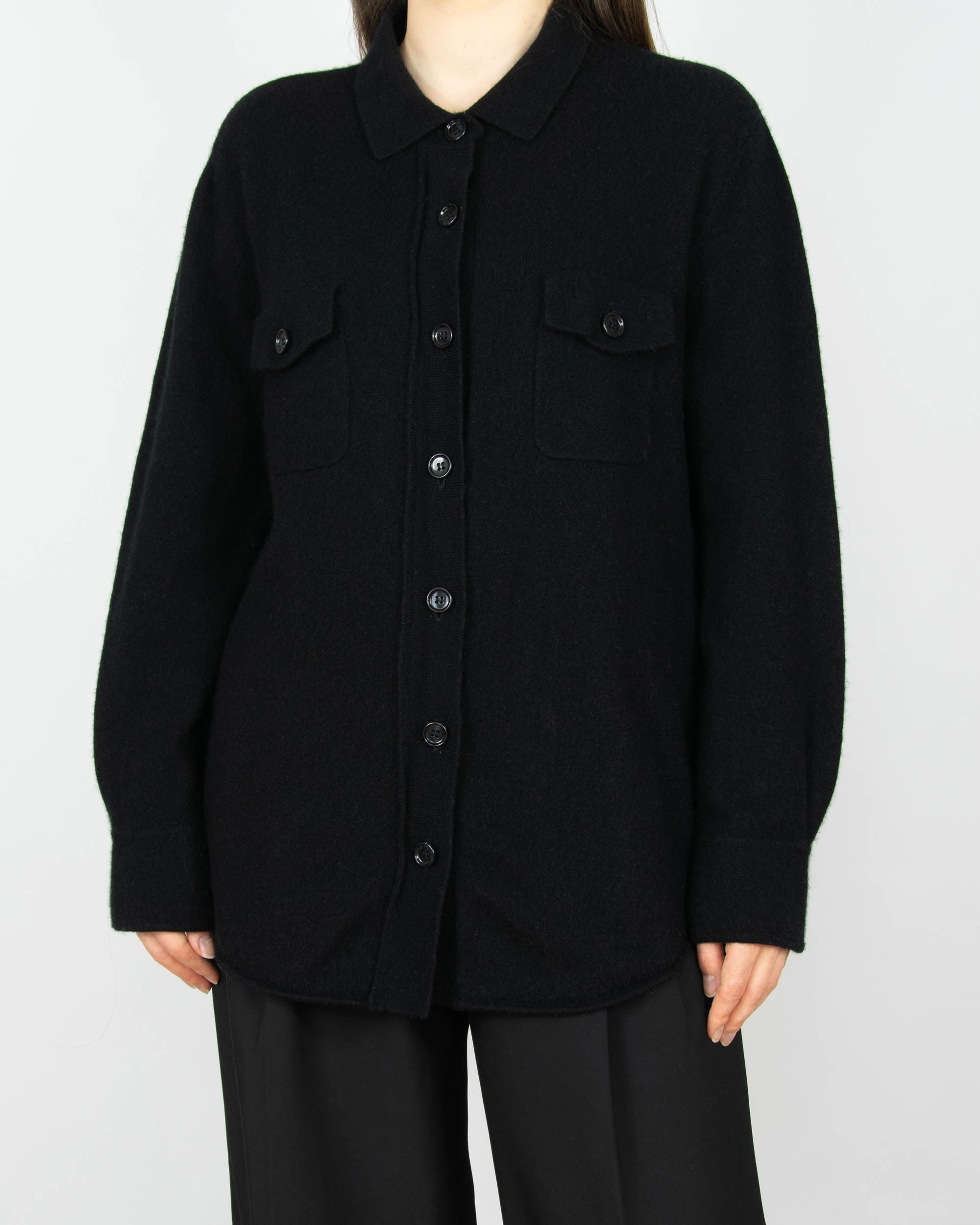 ALLUDE (wool & cashmere) - L