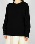 Black merino wool sweater by Scandinavian brand Days Like This