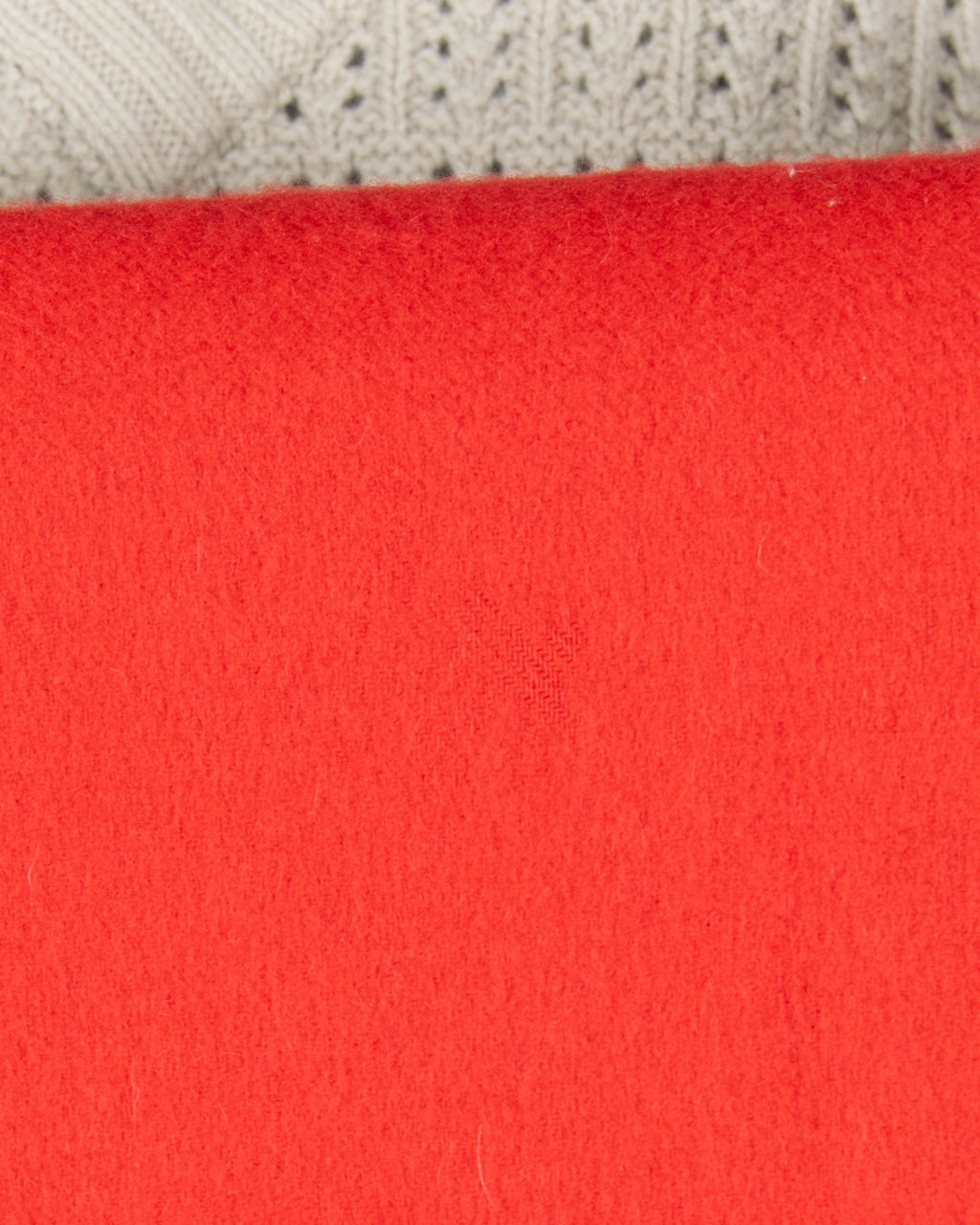 Red cashmere scarf by Aspinal of London