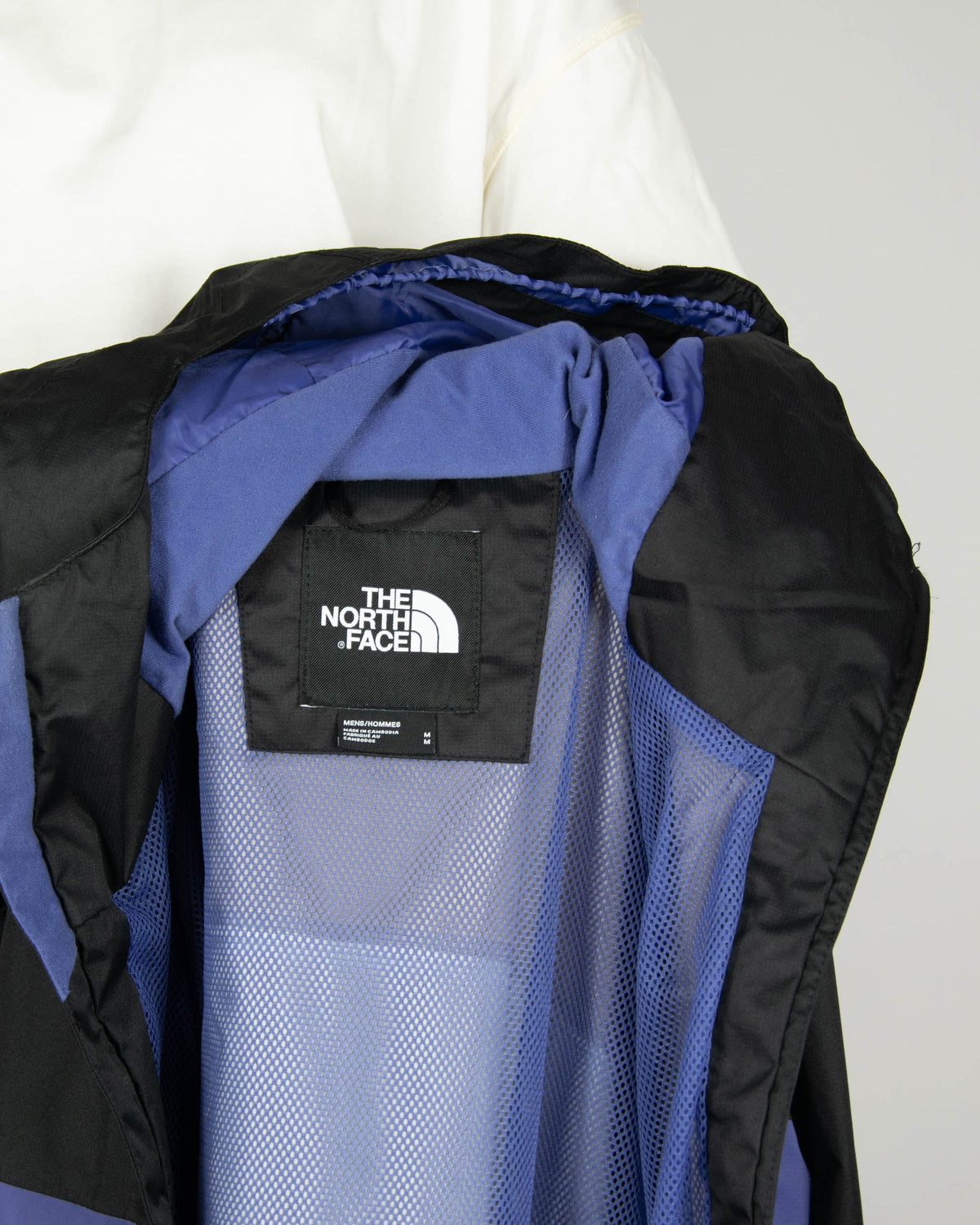 Purple and black DryVent rain jacket by The North Face