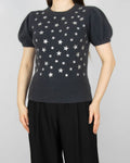 Charcoal lambswool and angora sweater by Scandinavian premium brand By Malene Birger