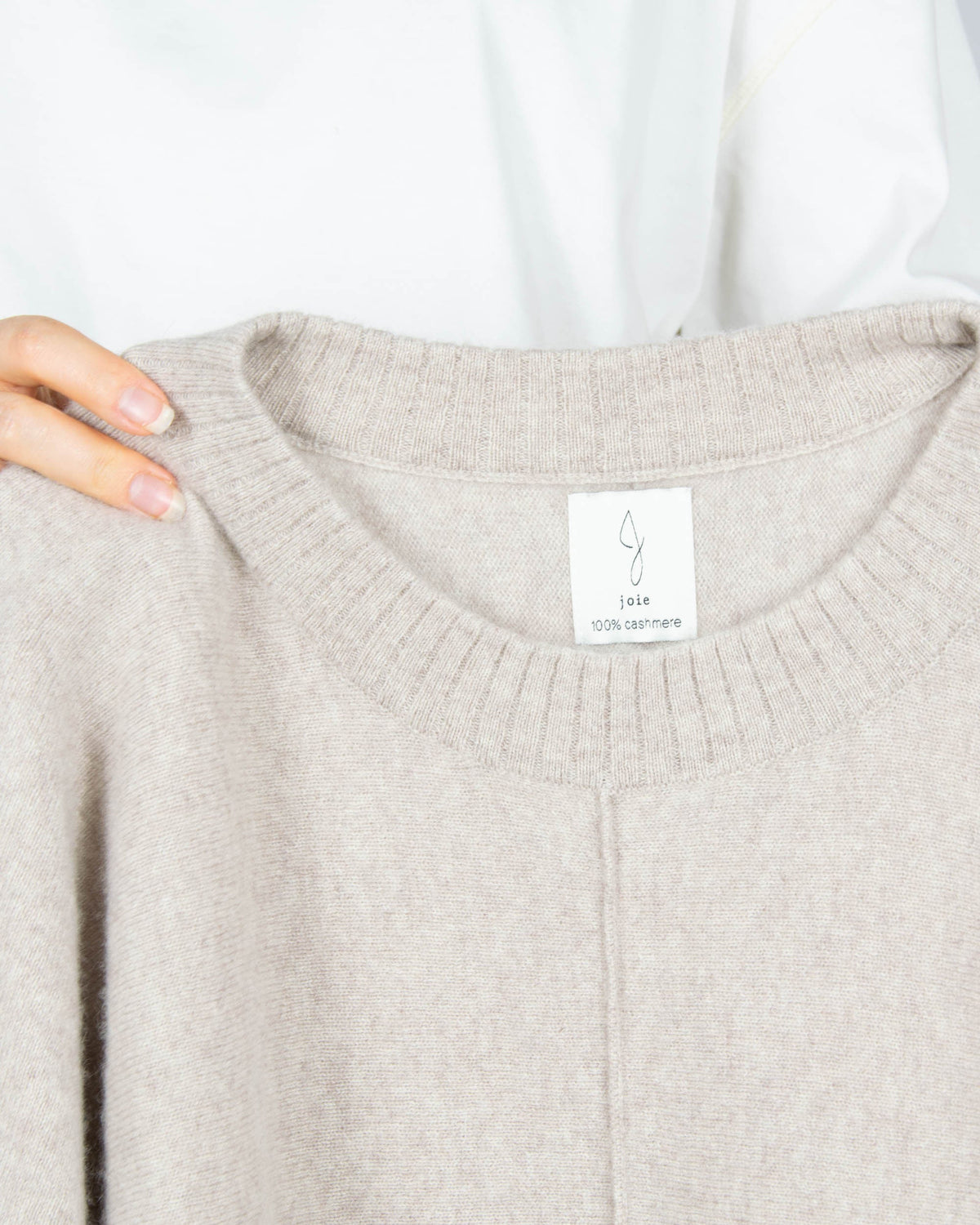 Beige cashmere sweater by Joie