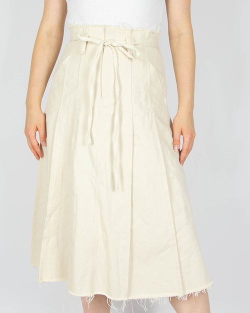Cream denim skirt by & Other Stories