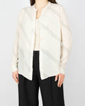 Cream silk shirt by SAMSØE SAMSØE