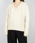 Cream cashmere and wool sweater by H&M Premium