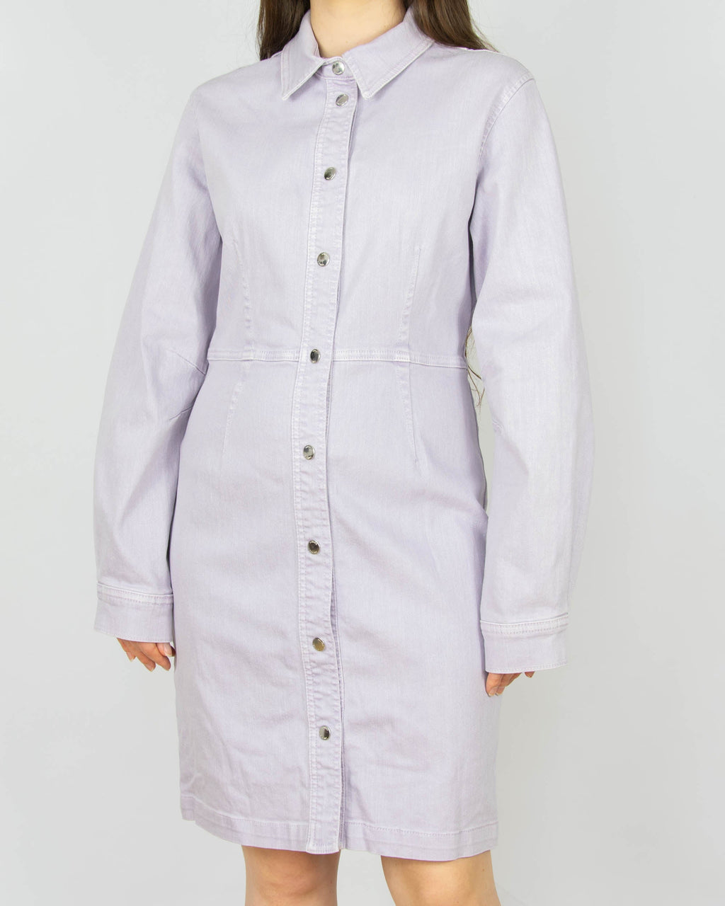 Lilac denim dress by SAMSØE SAMSØE