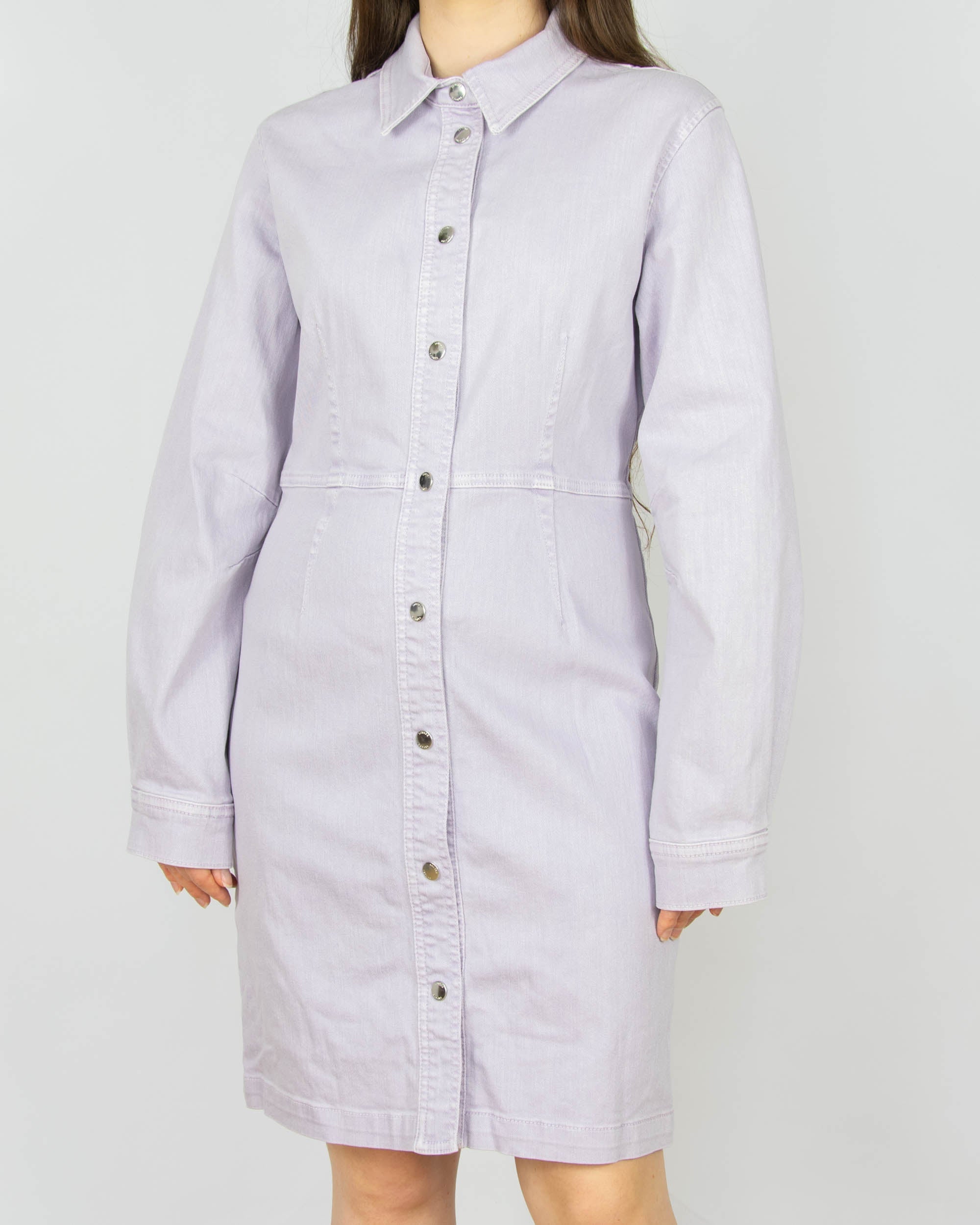 Lilac denim dress by SAMSØE SAMSØE