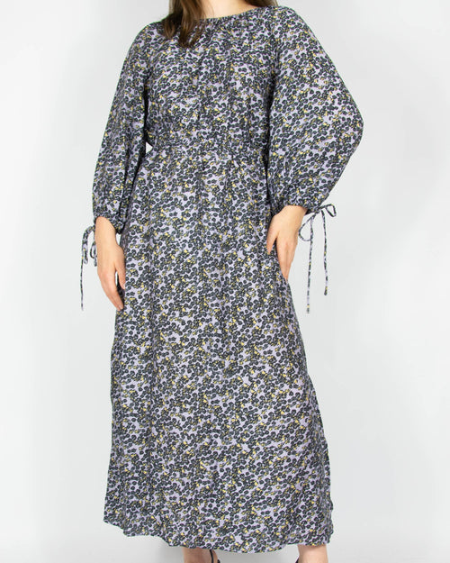 Lilac open-back lyocell dress by & Other Stories