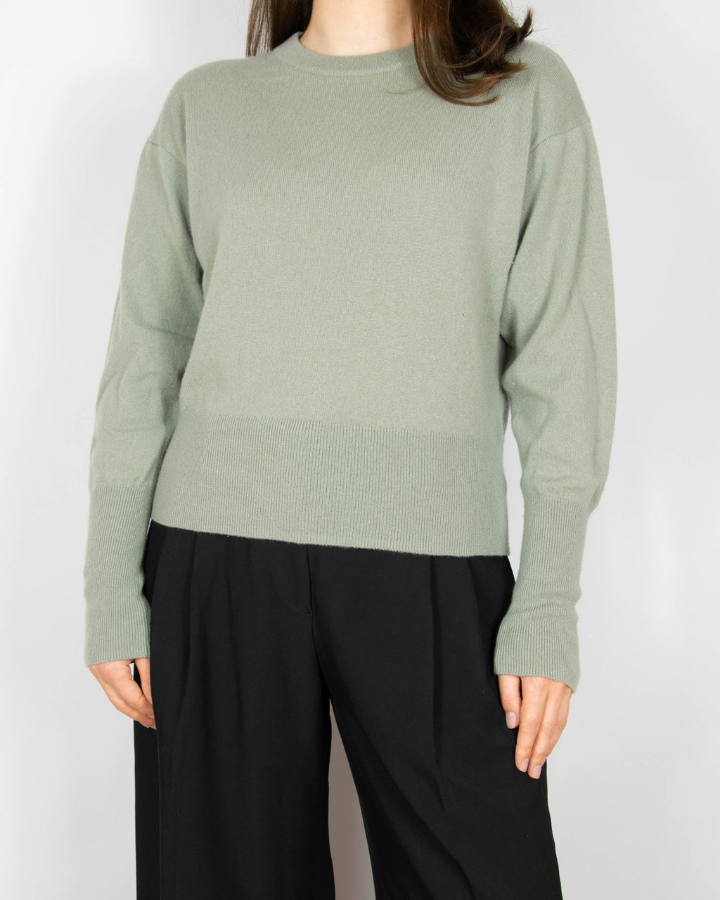 Mint green cashmere sweater by H&M Premium