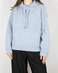 Blue alpaca and wool hooded sweater by & Other Stories