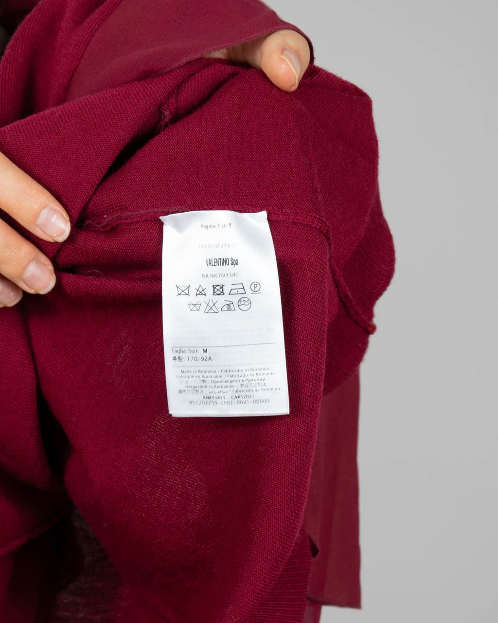 RED VALENTINO (wool & silk) - M