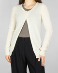 Cream cashmere cardigan by Delicatelove