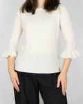 Cream cashmere sweater by Scandinavian premium brand Gerts Oslo Cashmere