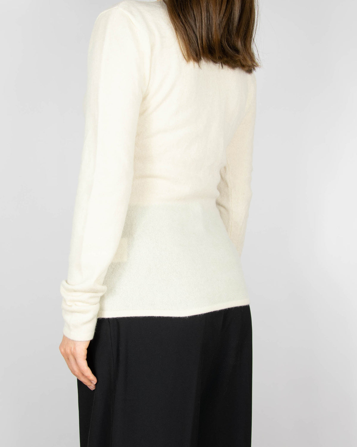 Cream cashmere sweater by NOTSHY