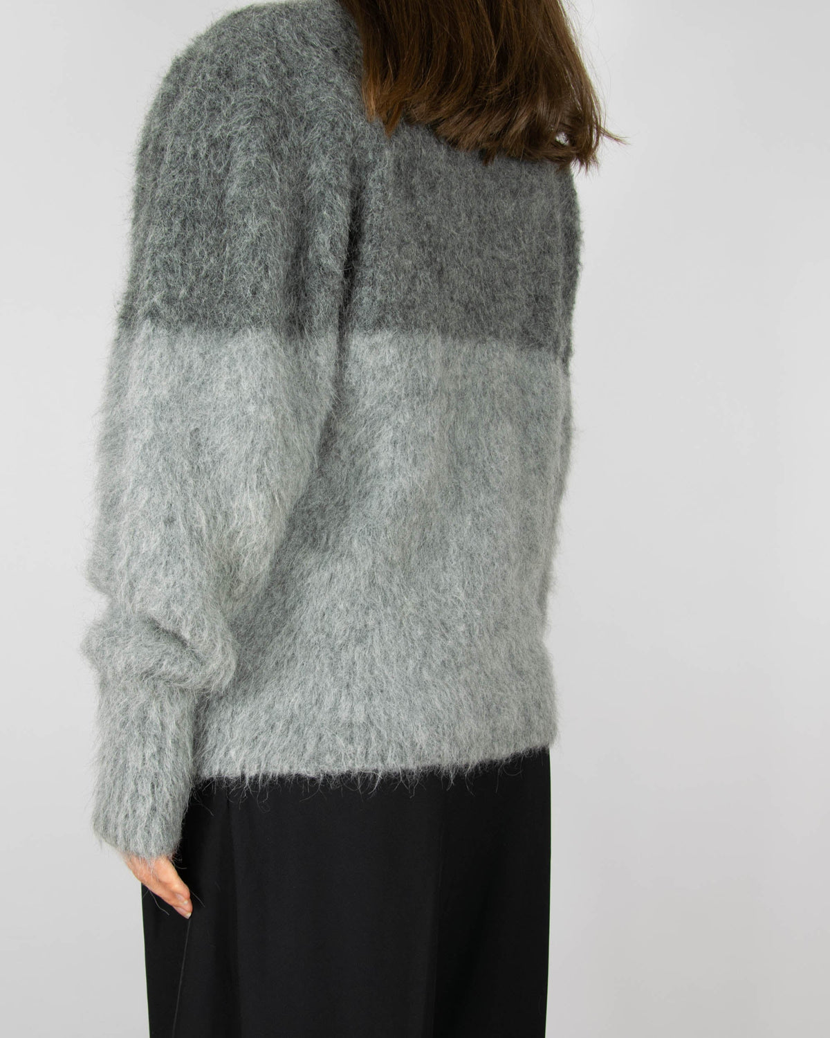 Grey alpaca sweater by Copenhagen Muse