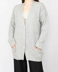 Grey cashmere cardigan by premium brand Fine Collection Designed in Paris