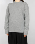 Grey wool and cashmere sweater by Massimo Dutti