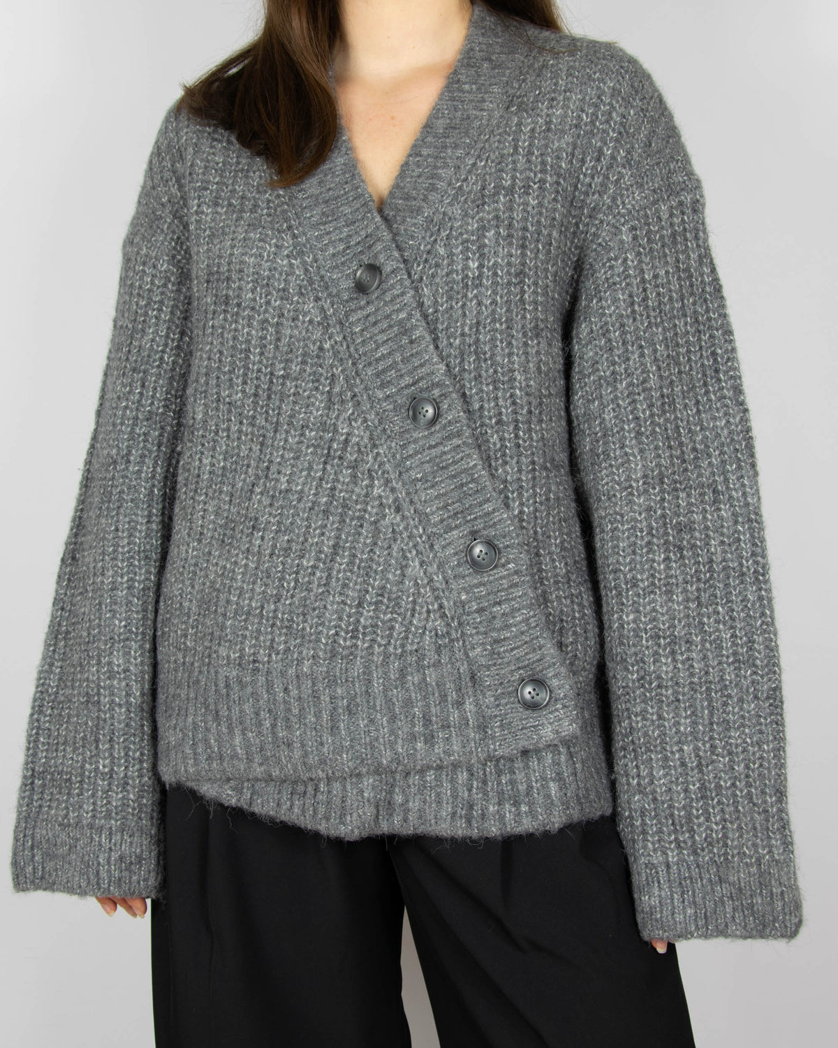 Grey wool and alpaca sweater by & Other Stories