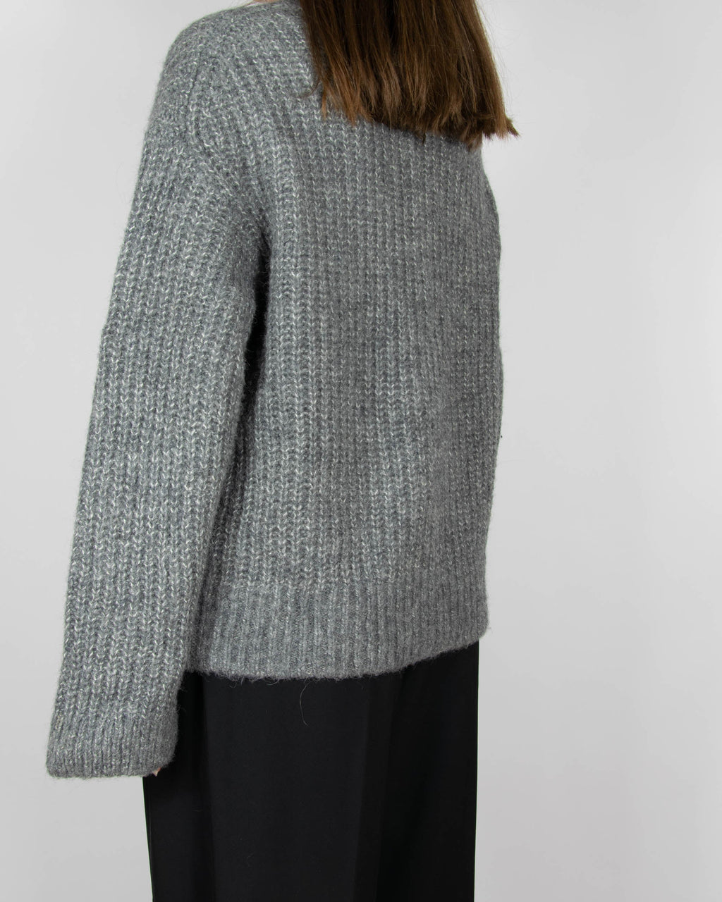 Grey wool and alpaca sweater by & Other Stories
