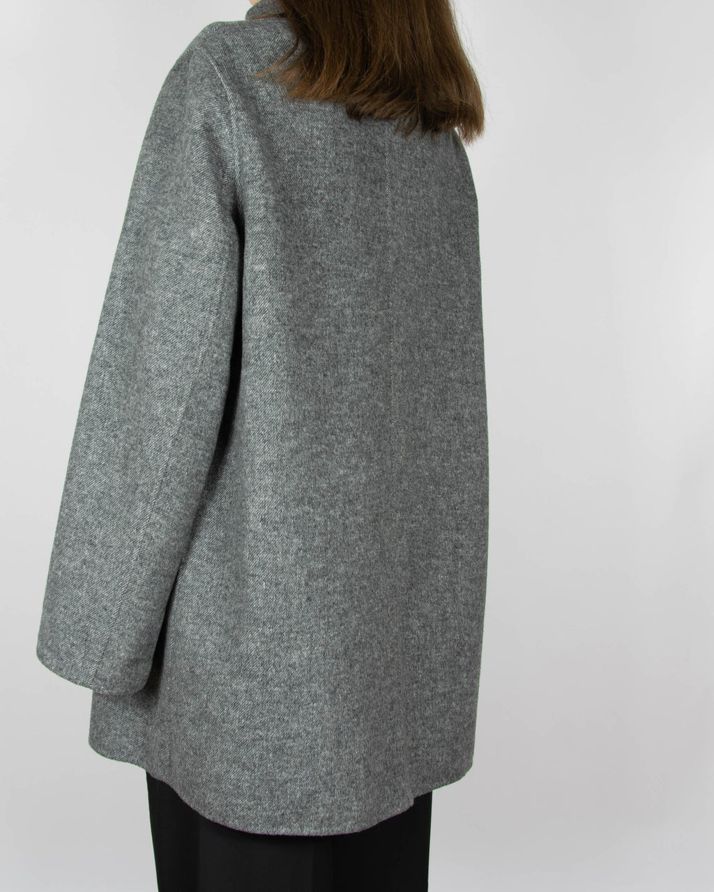 Grey wool and viscose coat by Gerry Weber