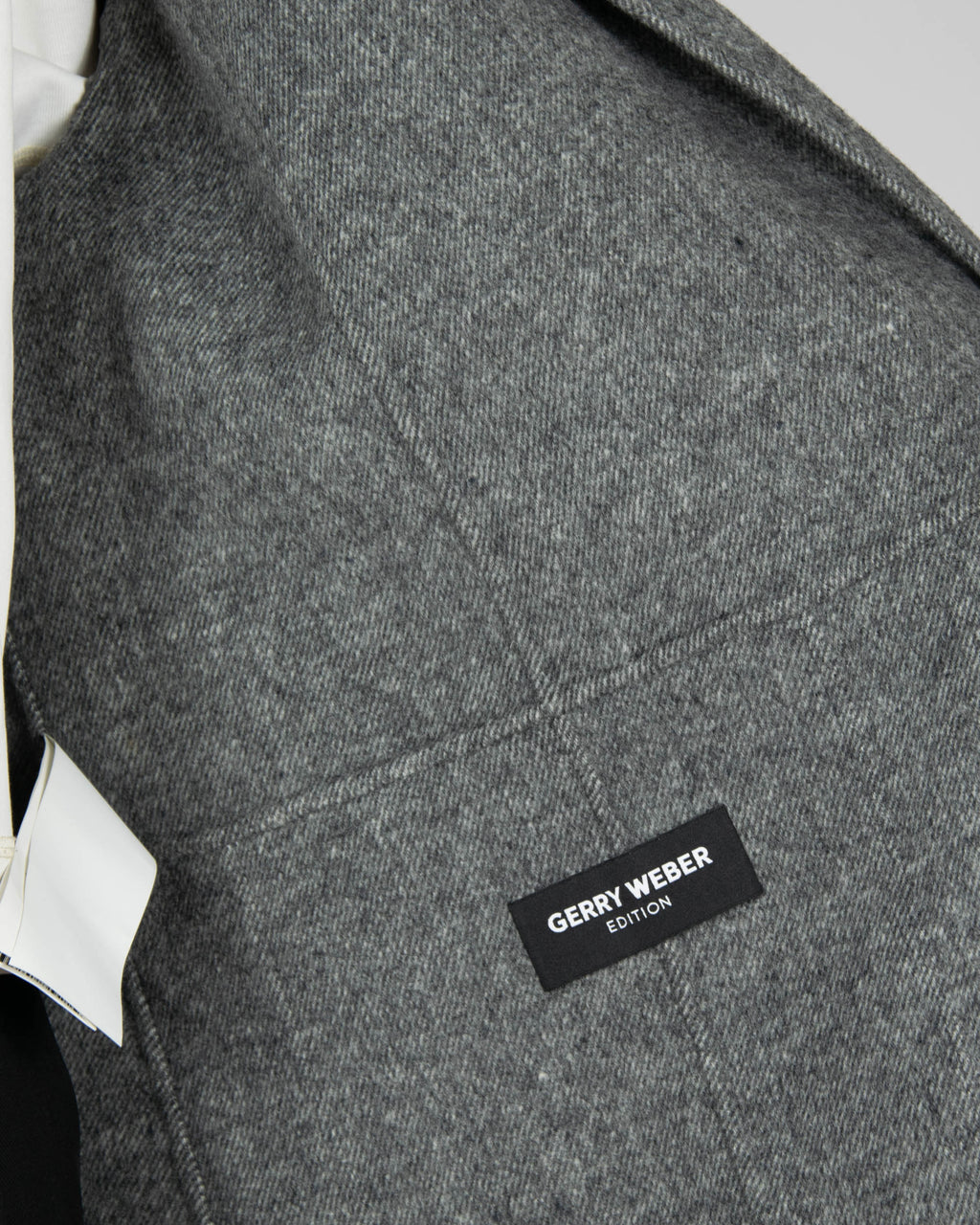 Grey wool and viscose coat by Gerry Weber