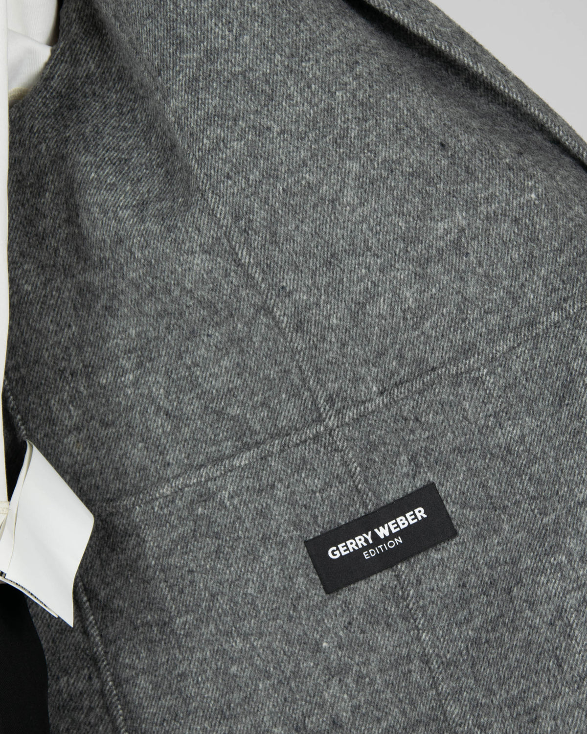 Grey wool and viscose coat by Gerry Weber