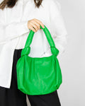 Green leather bag by DAY ET