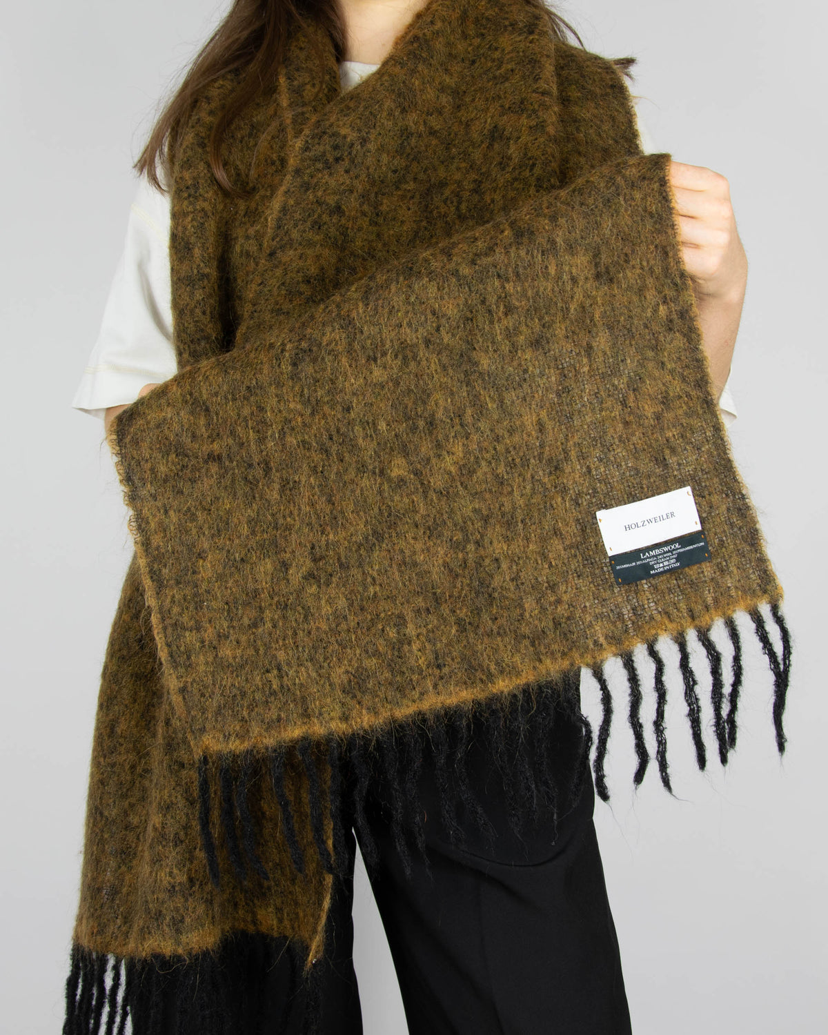 Scarf by Norwegian designer brand Holzweiler